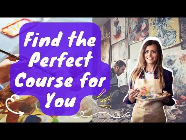 Which Course Is Right For Me? | Online College of Art & Design