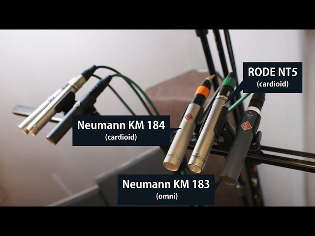 Neumann KM 184, KM 183 & RODE NT5 on a Yamaha Grand Piano | Microphone Comparison