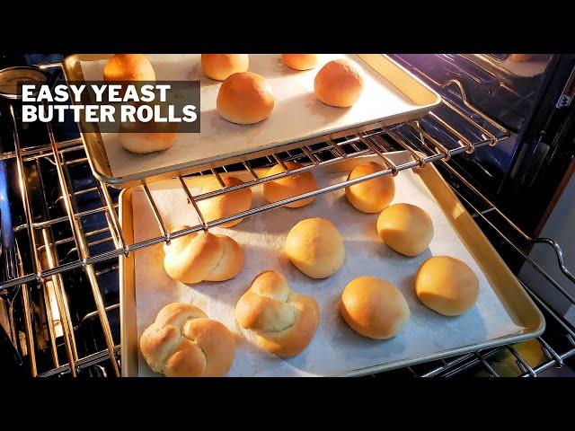 Easy Yeast Butter Rolls | Recipe Vault