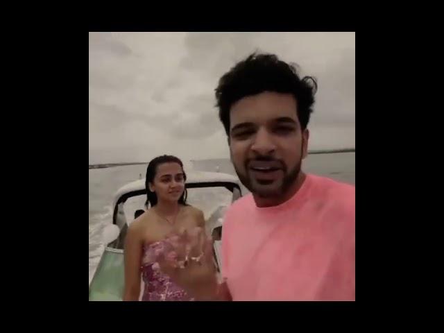 Tejran Lip Kissing Karan Kundra Kisses Tejaswi Prakash vlogs #tejran #tejasswiprakash #karankundra