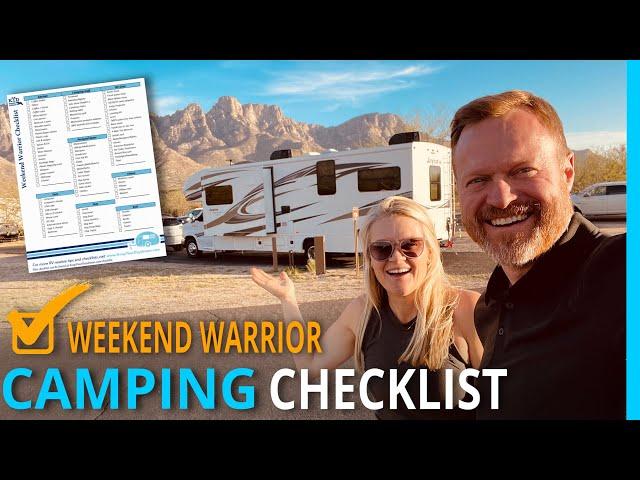 Class C RV Tour &  Free Camping Checklist