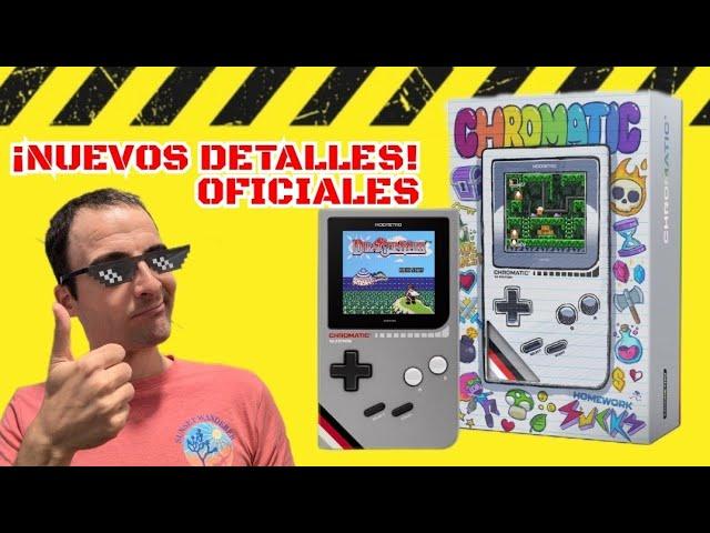 Nuevos detalles de la Chromatic - La evolución de la Game Boy Color