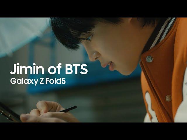 Galaxy x Jimin: Galaxy Z Fold5 - A day in the life of Jimin, shining with S Pen | Samsung​