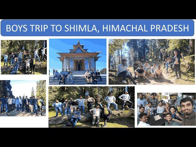 NIPER TRIP TO SHIMLA, HIMACHAL, KUFRI. HOSTEL BOYS TRIP.BEST TRIP TO NORTH INDIA.#NARKANADA TREK