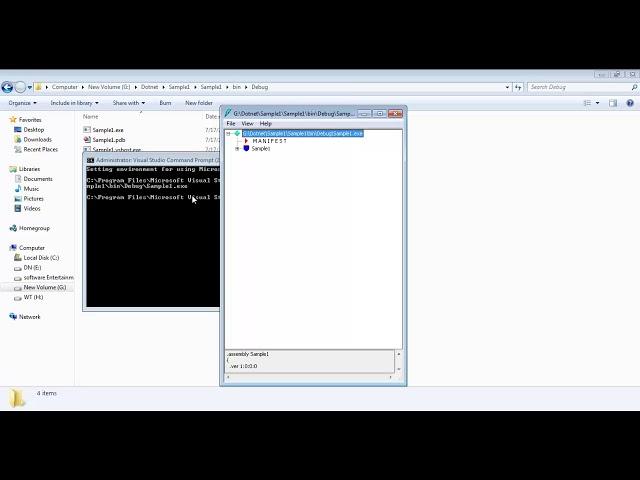 Part 2 C Sharp Compilation, ILDASM and ILASM tools