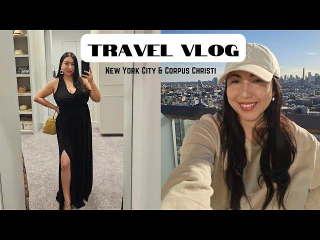 Travel Vlog: Gala in San Antonio, Beach day in Corpus Christi, 24 hours in New York City #nyc #vlog