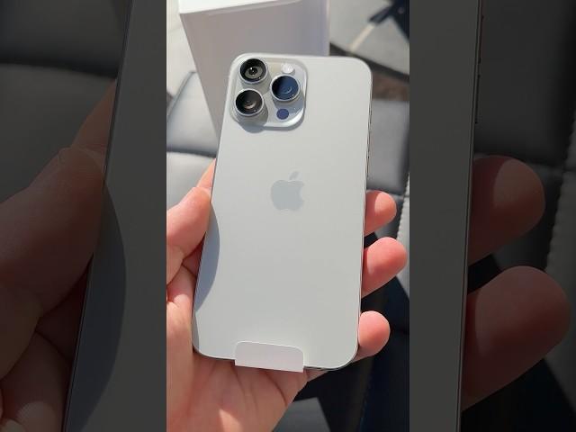 iPhone 16 Pro Max in Natural Titanium: Unboxing and Review