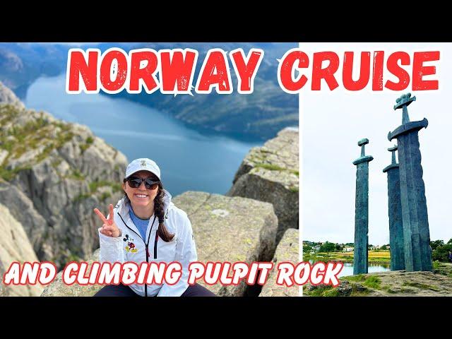 Disney Cruise in Norway - Hiking Pulpit Rock and Cruise Fun!