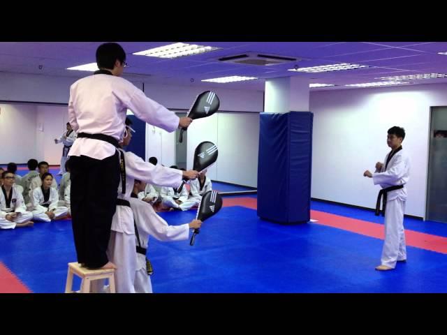 Hankuk Taekwondo Singapore - 540 Degree Triple Kick