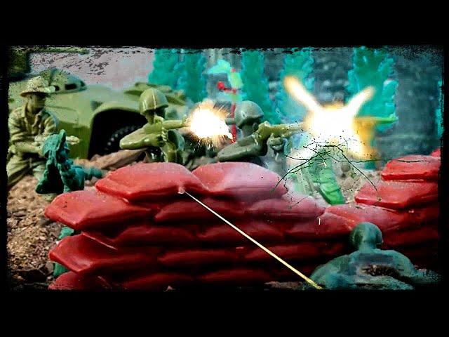 Army Men | Counterattack | Part 1 | A Toy Army Men Stop Motion