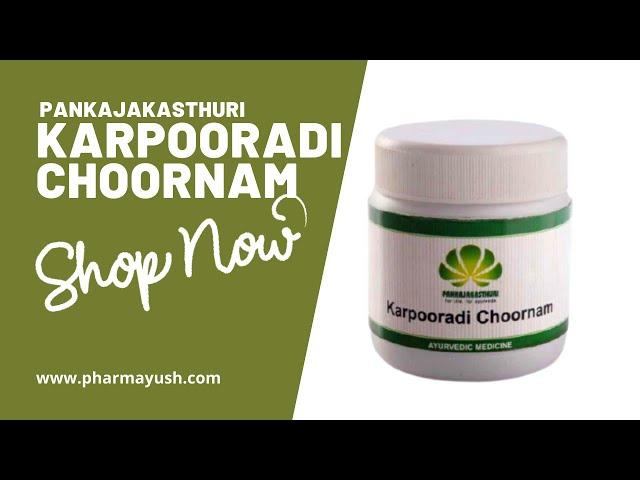 Pankajakasthuri Karpooradi Choornam | Cough , Asthma, Loss of appetite, Indigestion