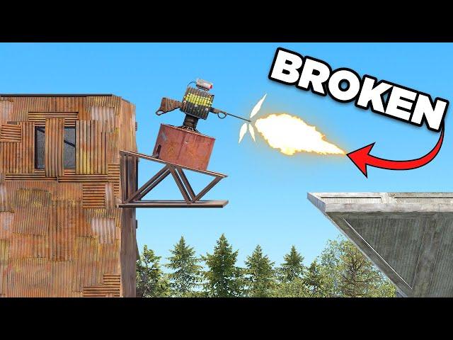 Griefing Roof Campers with Turrets