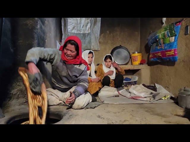 Cooking Traditional Afghan Tandoor Bread in Bamiyan