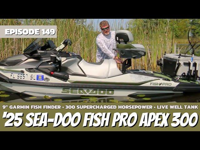 2025 Sea-Doo Fish Pro Apex 300 Review: The Watercraft Journal Ep. 149