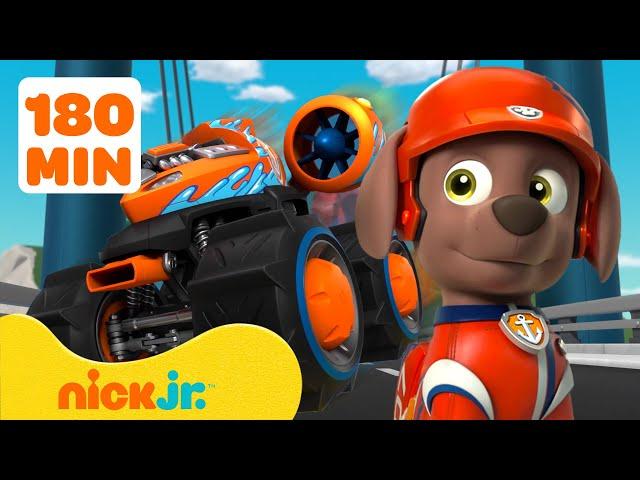 PAW Patrol Rescue Wheels Adventures! #6 w/ Zuma  3 Hours | Nick Jr.