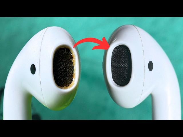 The Best Way To Clean your AirPods!