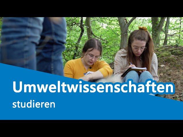 Mein Studium - Umweltwissenschaften