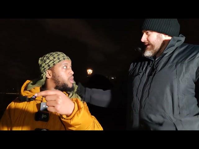 Christian Confronted Siraj, I will Educateyou! Siraj And Visitor Speakers Corner