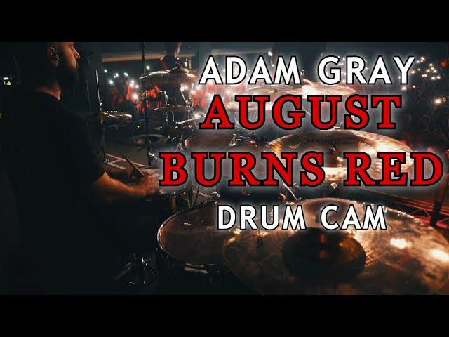 August Burns Red // Adam Gray - Full Set Drum Cam (4K)