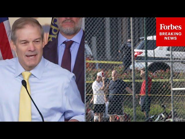 BREAKING NEWS: Jim Jordan, House GOP Release Damning Report On FBI's Probe Of 2017 Baseball Shooting