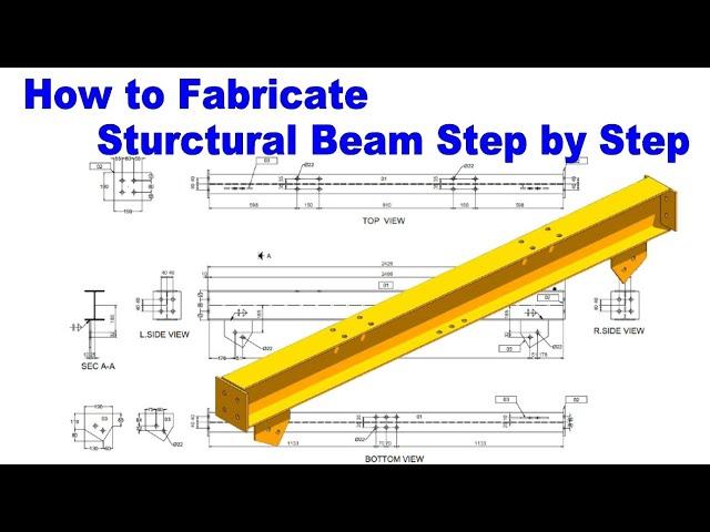 How to Fabricate a Structural Beam Step by Step.