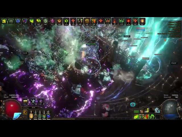 Showcase Vaal Caustic Arrow MF 100% IIQ 413% IIR