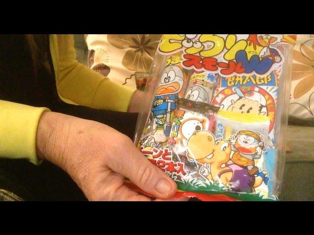 ASMR (part 2) Okashi Connection Unboxing Nov 2015, Soft Spoken