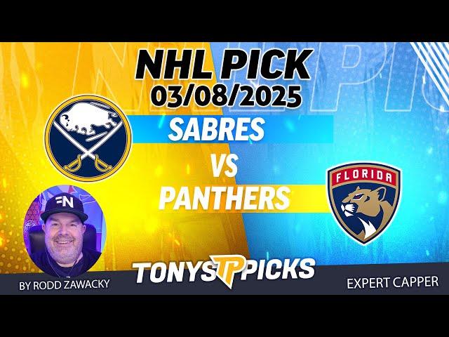 Buffalo Sabres vs Florida Panthers 3/8/25 NHL Pick Prediction