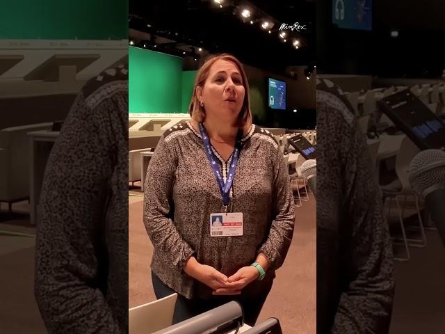 Directora de Organismos Int. d Cubaminrex Ana Silvia Rguez sobre la #COP28 Abascal