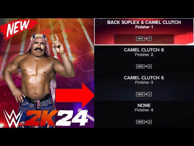 WWE2K24*NEW* DLC PACK 5 MOVES LEAKED(BACK SUPLEX & CAMEL CLUTCH, IRON SHEIK CAMEL CLUTCHES & MORE)