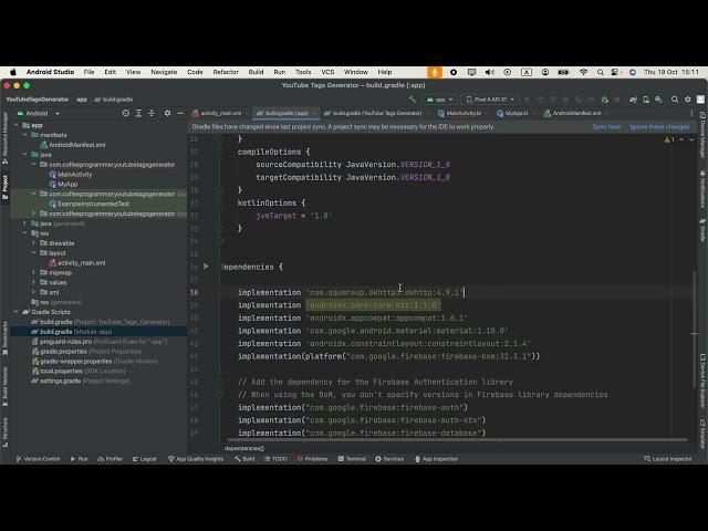 Unresolved reference: OkHttpClient Android Studio Kotlin | Java