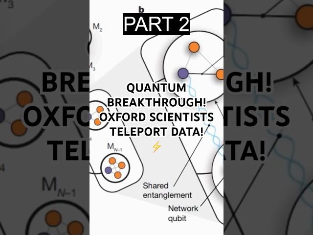PART 2 - Game-Changer! Oxford Scientists Achieve Quantum Teleportation