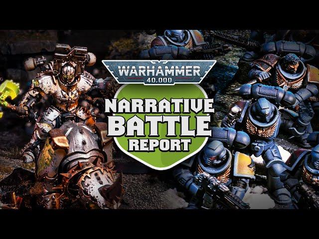 World Eaters vs Space Wolves Warhammer 40k Narrative Battle Report - Ep 1 Varrak Bladeborne