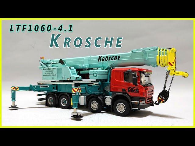 1/50 WSI liebherr LTF 1060-4.1 Krösche unboxing 9922 크레인모형 중장비모형 스카니아트럭 SCANIA P420 8×4 크레인트럭