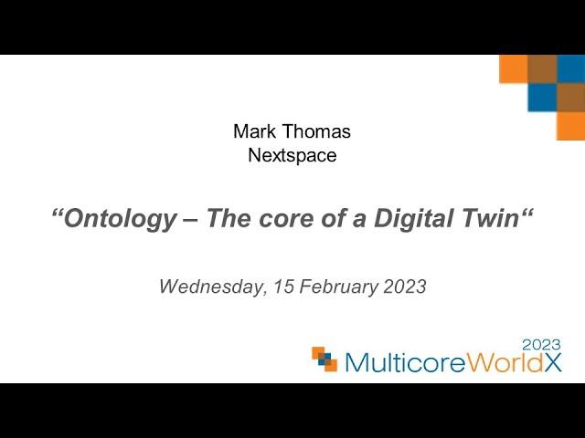 Mark Thomas, Nextspace at Multicore World 2023