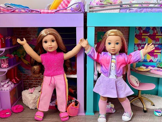 Setting Up American Girl Lila GOTY 2024 vs Summer GOTY 2025 Loft Beds!