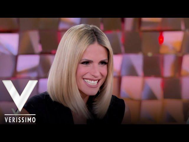 Verissimo - Michelle Hunziker e il rapporto delle figlie con il nipotino Cesare