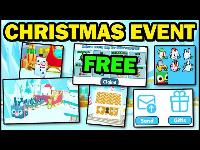 CHRISTMAS EVENT! Full Guide... (Pet Simulator X)