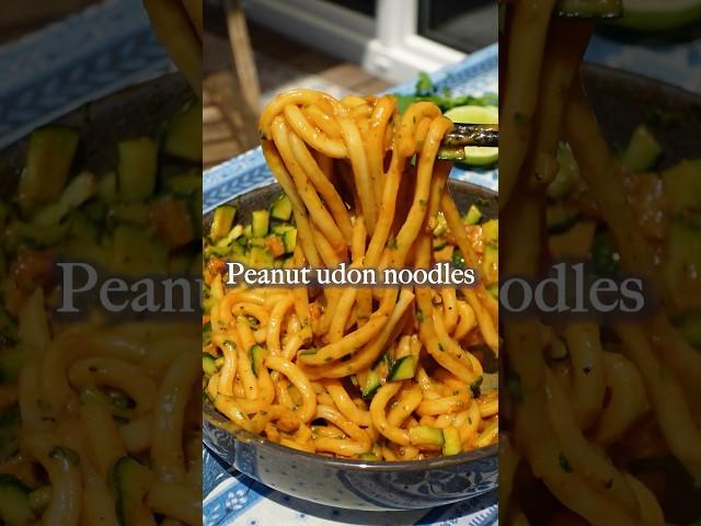 Peanut noodles 