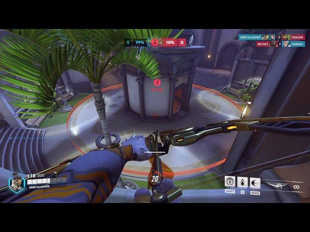 Overwatch 2 Hanzo Gameplay (No Commentary)