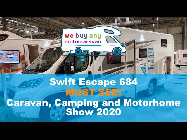 Swift Escape 684 Walk Around - Caravan Camping & Motorhome Show 2020 MUST SEE!