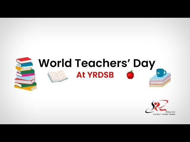 World Teachers' Day at YRDSB