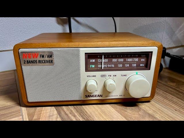 Sangean WR-11 AM FM Radio Review