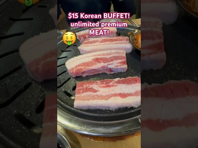 Can You Find A Better Buffet Than This? - Only $15! #shorts #allyoucaneat #cheapeats