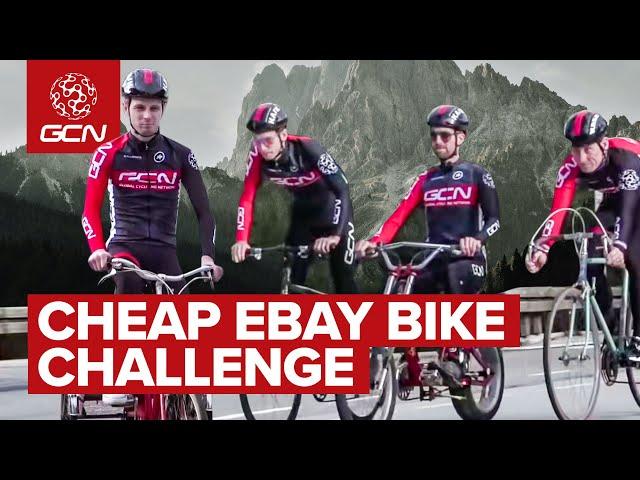 How Bad Are These Cheap Ebay Bikes? | GCN Presenter Challenge