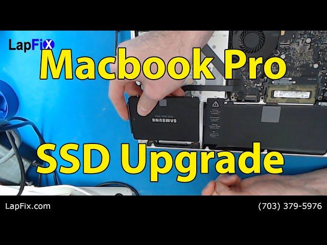 Upgrade Apple Macbook Pro to SSD - How to : Basic | LapFix