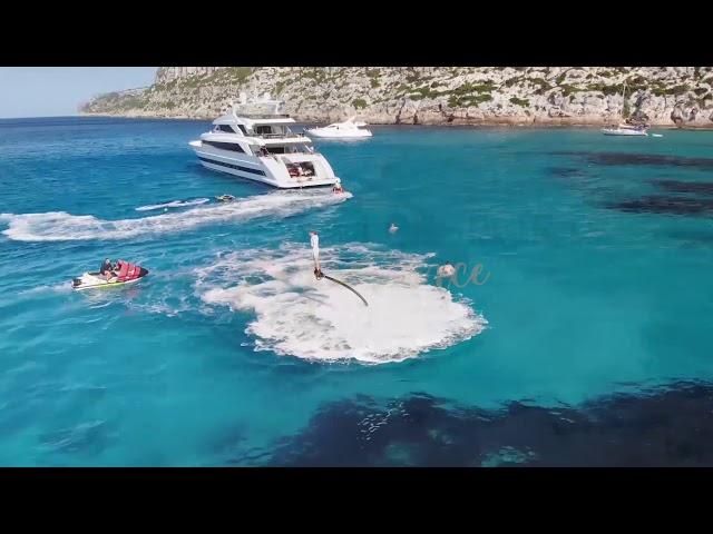 Flyboard ibiza by yacht watersports experience