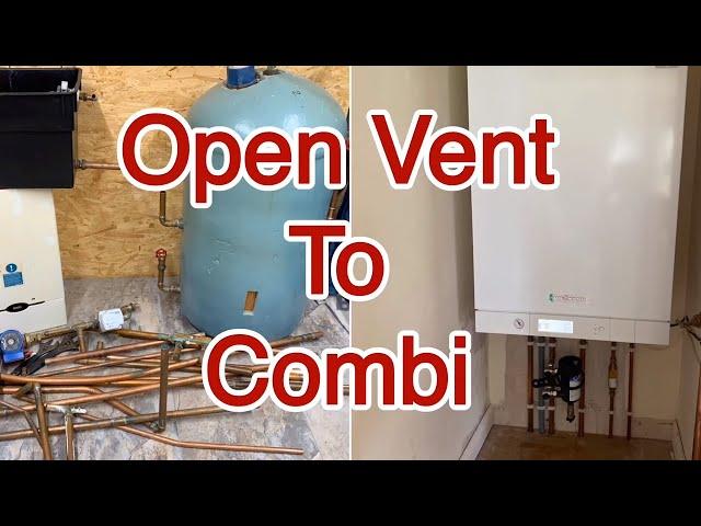 How To Convert A Heat Only Boiler To A Combi Boiler - Central Heating.