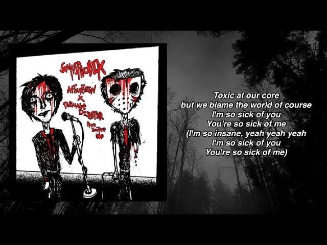 Afourteen - Somniphobia ft. Teenage Disaster (lyrics)