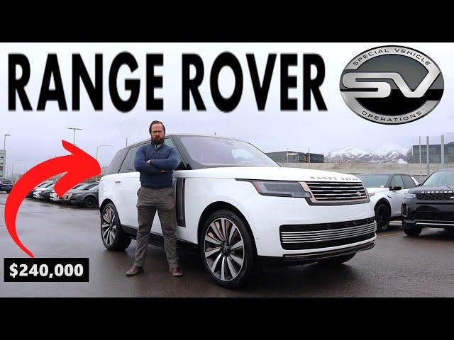 2024 Range Rover SV: The Rolls Royce Of Range Rovers!